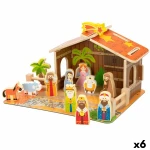 Belén de Navidad Woomax Madera 29,5 x 16,5 x 22 cm (20 Piezas) (6 Unidades)