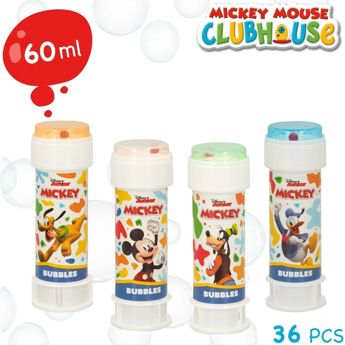Pompero Mickey Mouse 60 ml 3,8 x 11,5 x 3,8 cm (216 Unidades)