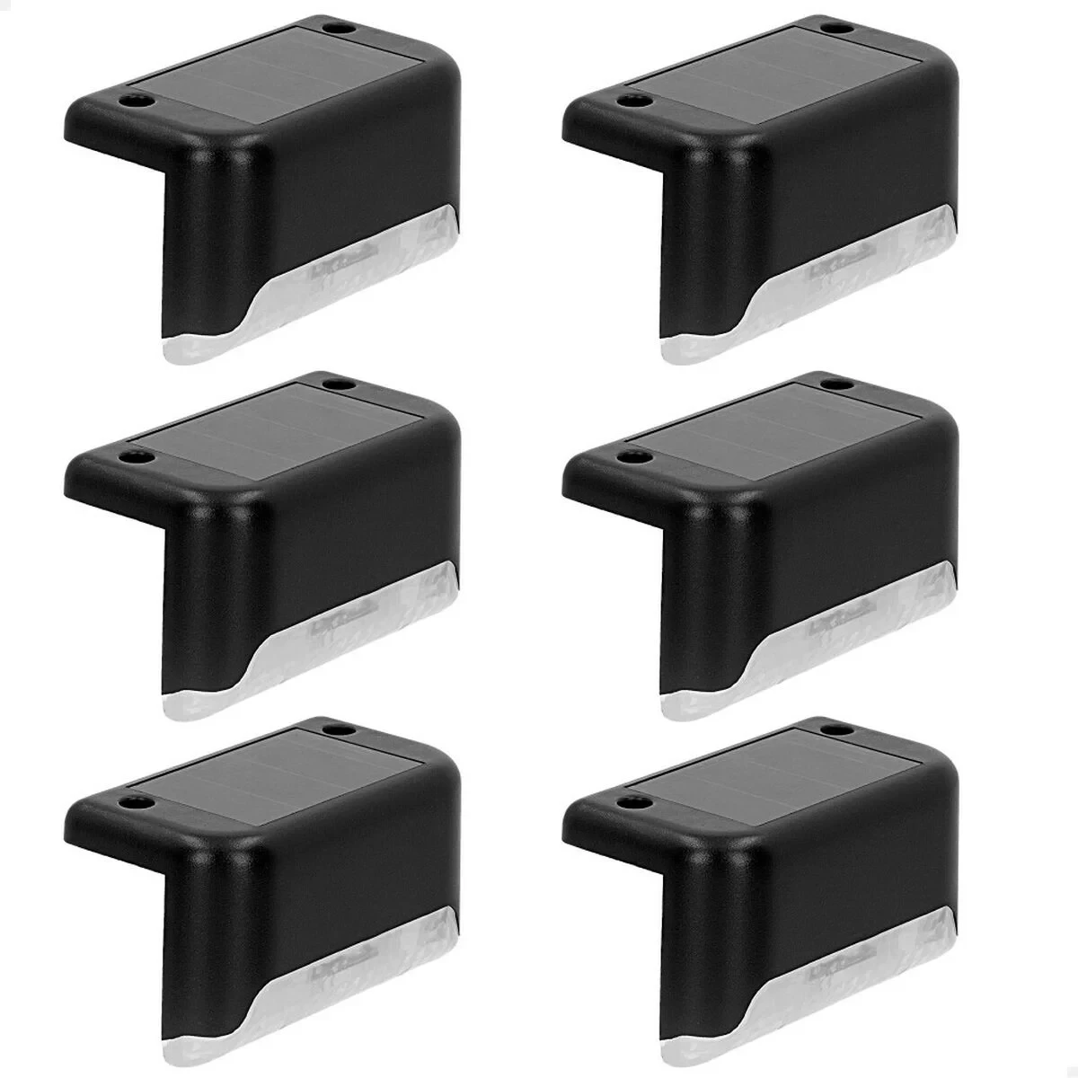 Lámpara solar Aktive 8 x 4,5 x 4 cm (12 Unidades)