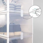 Caja apilable para zapatos Max Home Blanco 6 Unidades Polipropileno ABS 35 x 18,5 x 27 cm