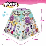 Peluche Eolo Morado Felpa Plástico 45 x 45 x 45 cm Hinchable (4 Unidades)