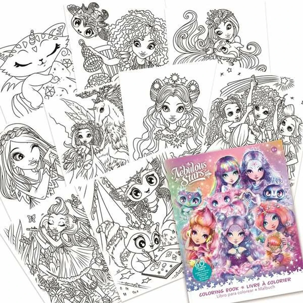 Bloc con Dibujos para Colorear Hape