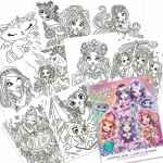 Bloc con Dibujos para Colorear Hape