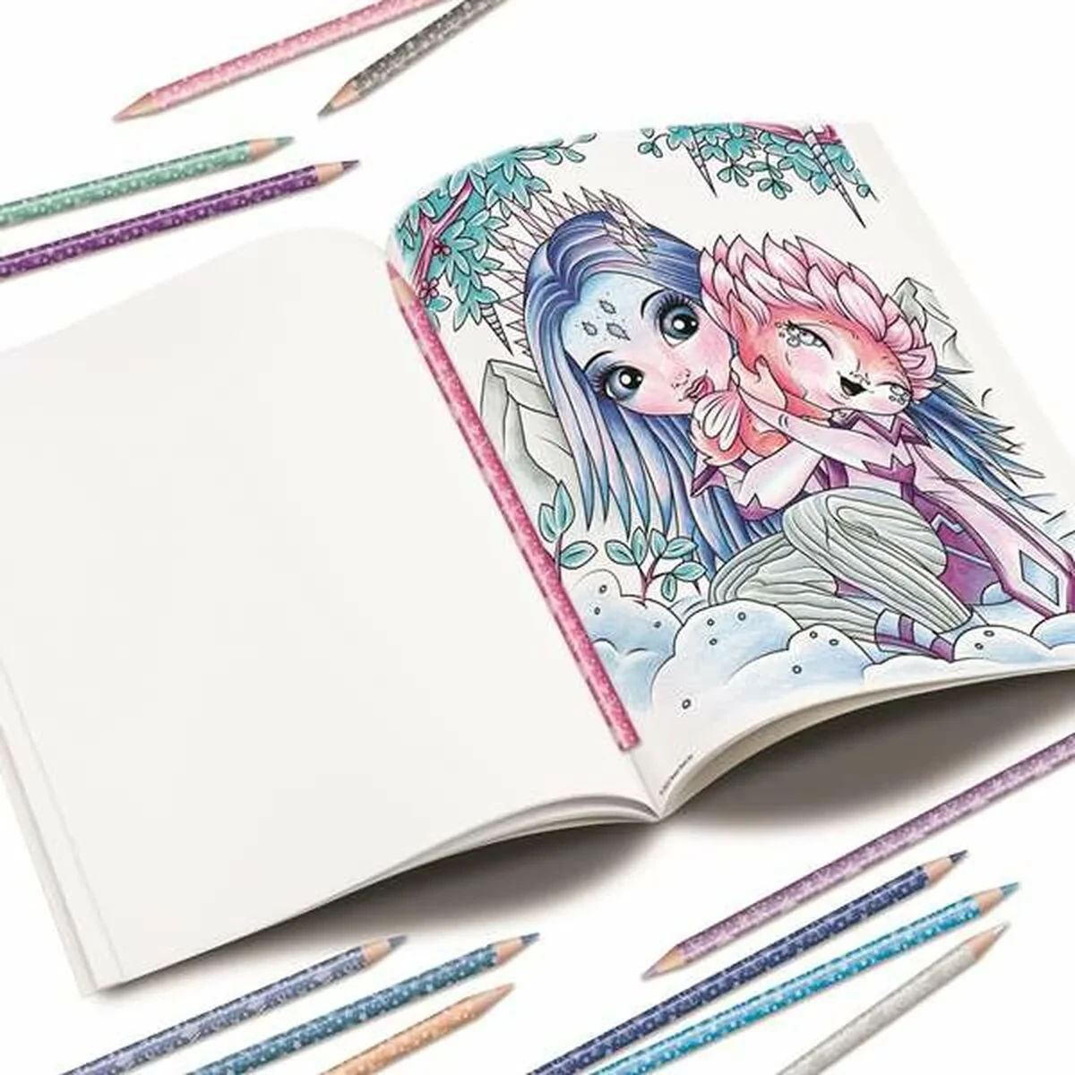 Bloc con Dibujos para Colorear Hape