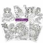 Bloc con Dibujos para Colorear Hape