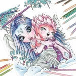 Bloc con Dibujos para Colorear Hape