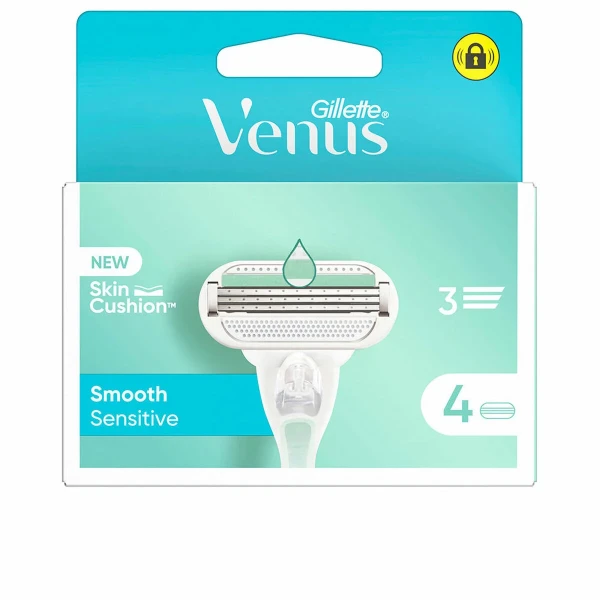 Recambios para Cuchilla de Afeitar Gillette VENUS SMOOTH SENSITIVE