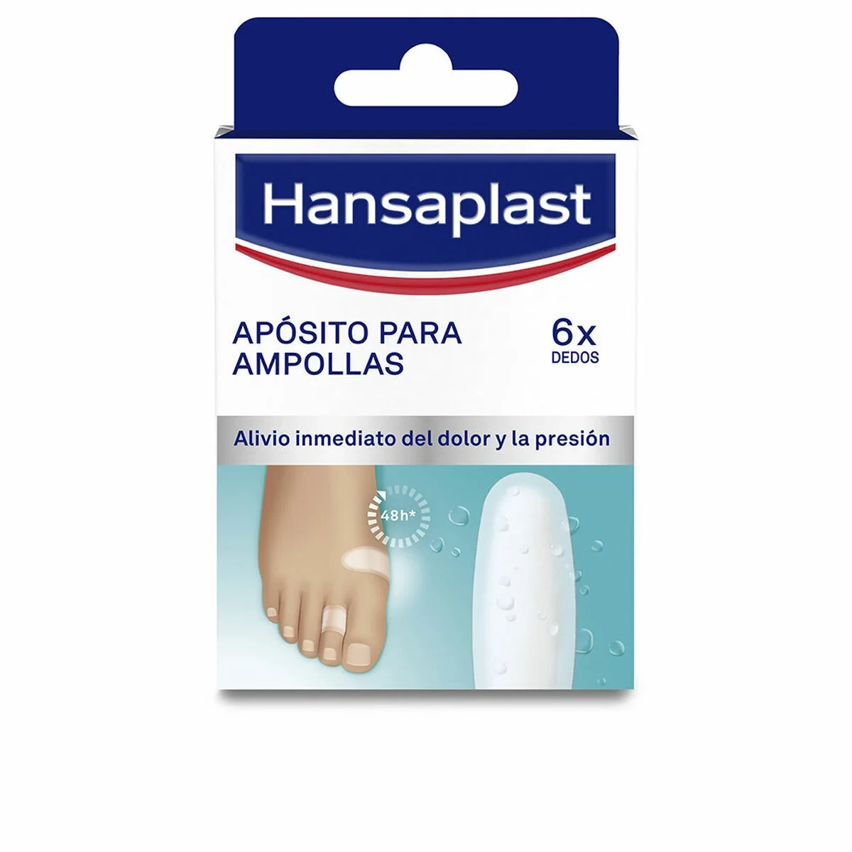 Apósitos Esterilizados Hansaplast HP FOOT EXPERT 6 Unidades