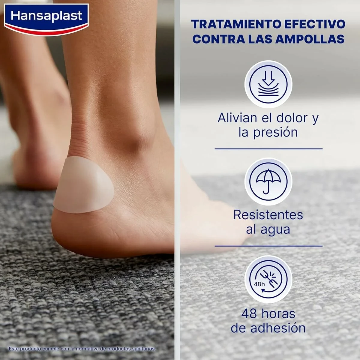 Apósitos Esterilizados Hansaplast HP FOOT EXPERT 6 Unidades
