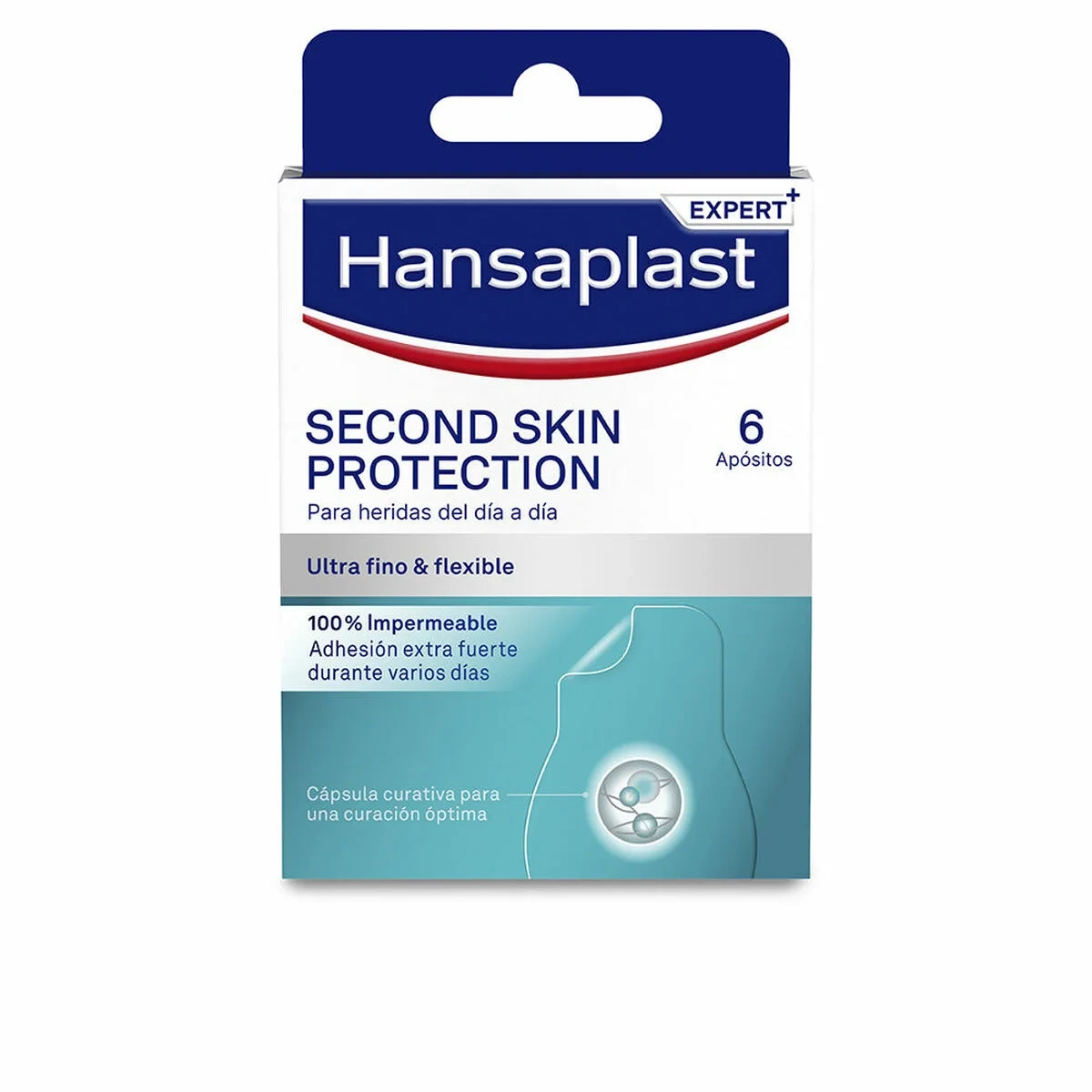 Apósitos Esterilizados Hansaplast SECOND SKIN PROTECTION 6 Unidades