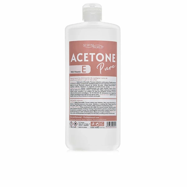 Quitaesmalte SesioMWorld ACETONE PURE 1 L