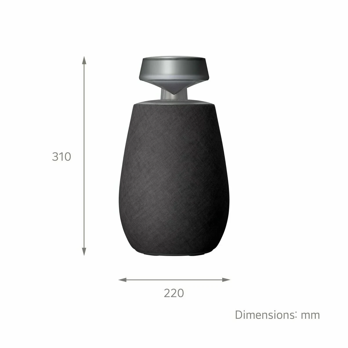 Altavoz Bluetooth Portátil LG XG2TBK Negro 5 W