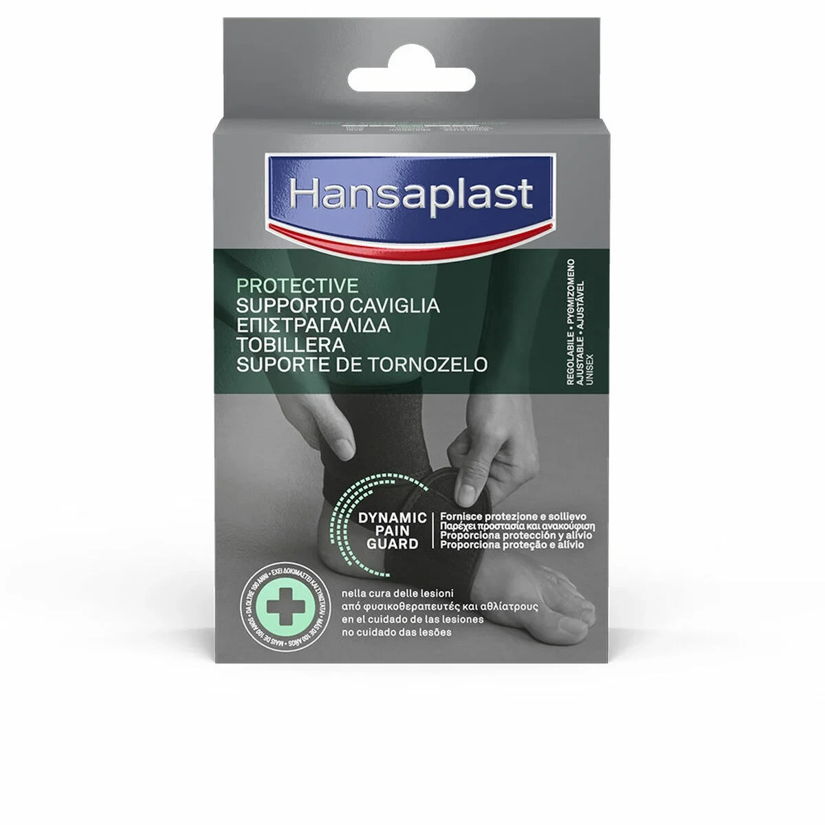 Tobillera Hansaplast Dynamic Pain Guard Negro