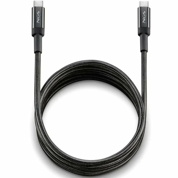 Cable USB NGS KNOT100W-3 3 m Negro