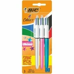 Set de Bolígrafos Bic 4 Colors Shine 9122751