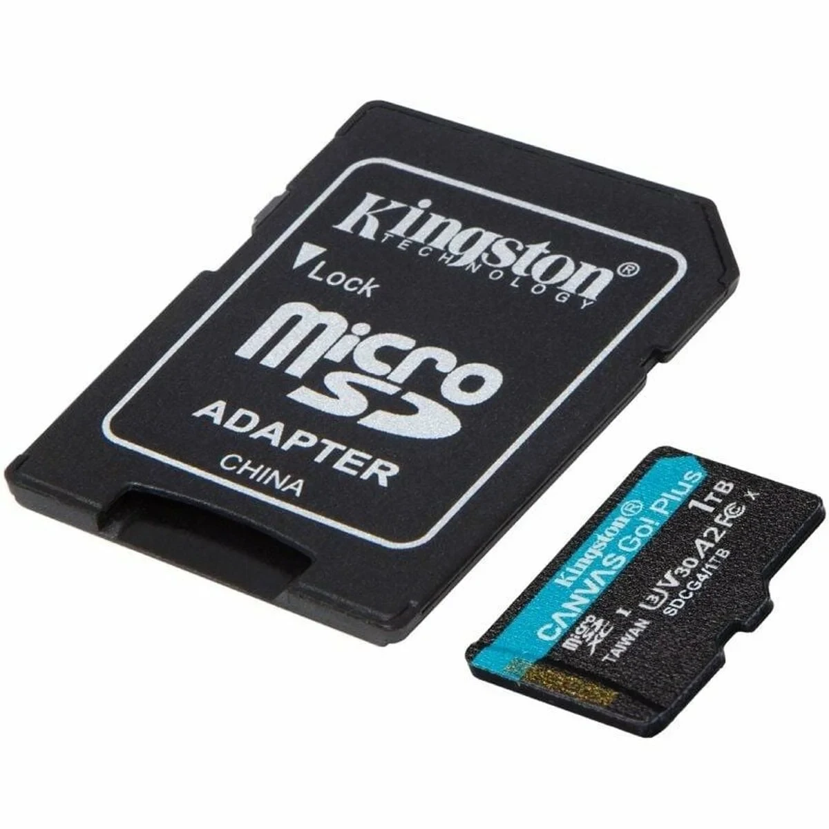 Tarjeta de Memoria Micro SD con Adaptador Kingston CANVAS Go! Plus 1 TB