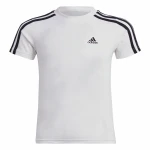 Camiseta de Manga Corta Adidas Lk 3S Co Blanco