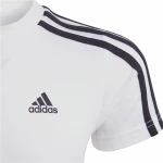 Camiseta de Manga Corta Adidas Lk 3S Co Blanco