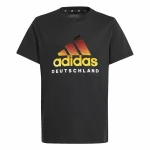 Camiseta de Manga Corta Adidas Deutschland Negro