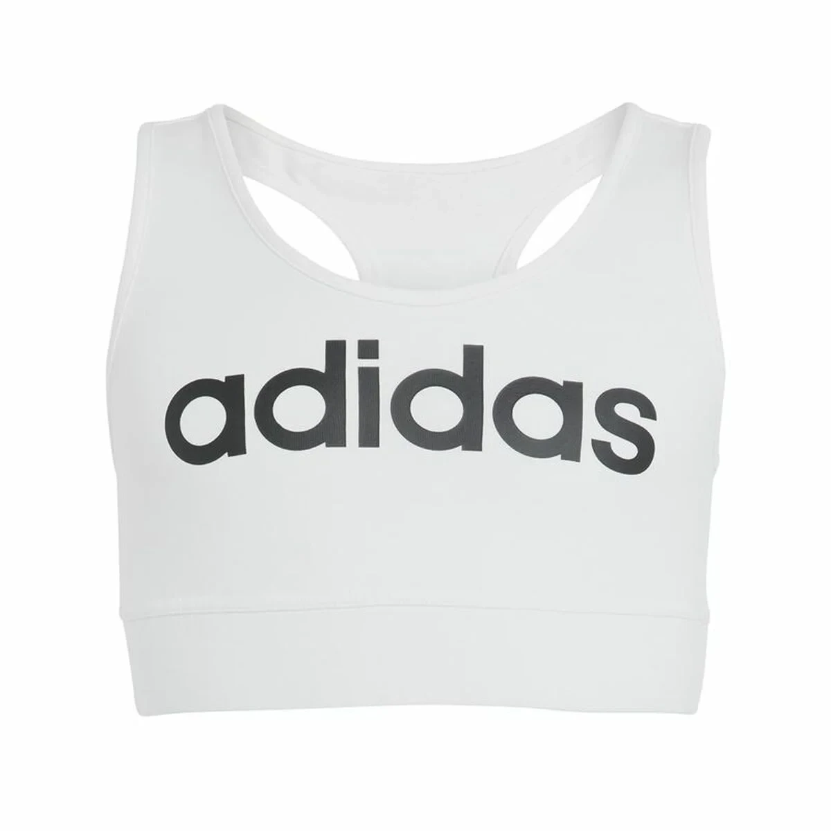Camiseta de Tirantes Infantil Adidas Linear Blanco