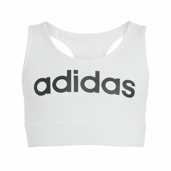 Camiseta de Tirantes Infantil Adidas Linear Blanco