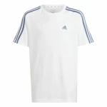 Camiseta de Manga Corta Infantil Adidas Essentials Blanco
