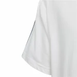 Camiseta de Manga Corta Infantil Adidas Essentials Blanco