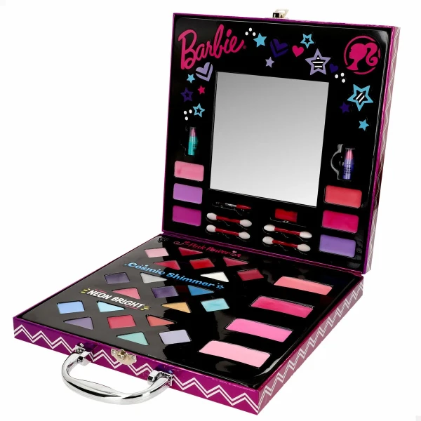 Set de Maquillaje Infantil Barbie Multicolor 35 Piezas