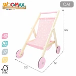 Carrito para Muñecas 33 x 44 x 51 cm (2 Unidades)