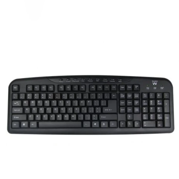 Teclado Ewent EW3195 Negro Qwerty Español QWERTZ