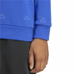Sudadera sin Capucha Hombre Adidas Mngrm Azul