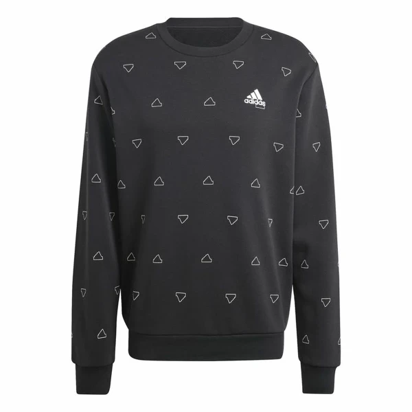 Sudadera sin Capucha Hombre Adidas Mngrm Negro