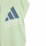 Conjunto Deportivo para Bebé Adidas Bl Cotton Set Infantil Azul Verde Claro