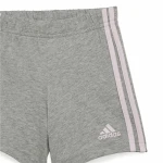 Conjunto Deportivo para Bebé Adidas I Lin Co Set Gris Rosa