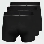 Bóxer de Hombre Adidas Active Micro Flex Eco Negro 3 Unidades