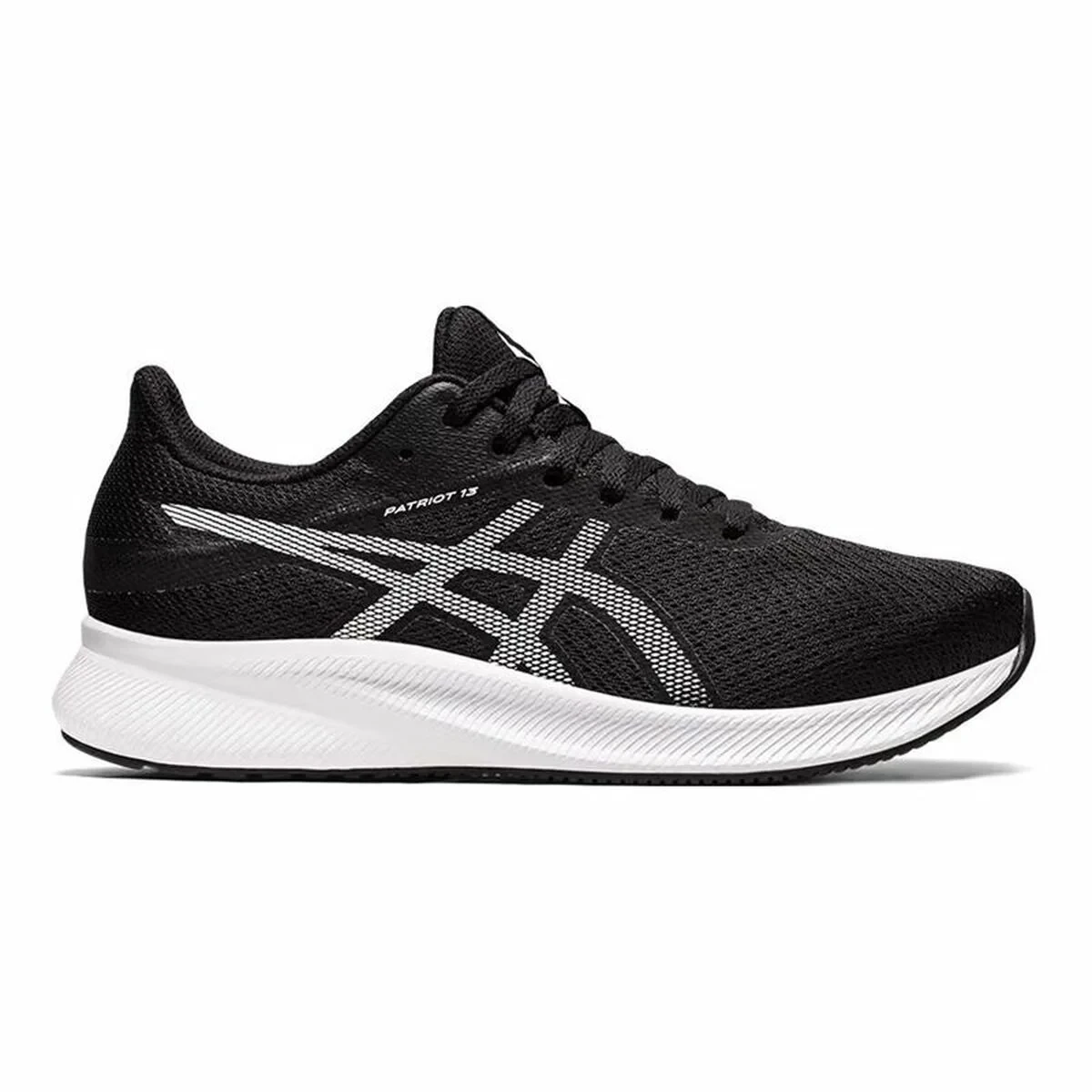 Zapatillas de Running para Adultos Asics Patriot 13 Negro