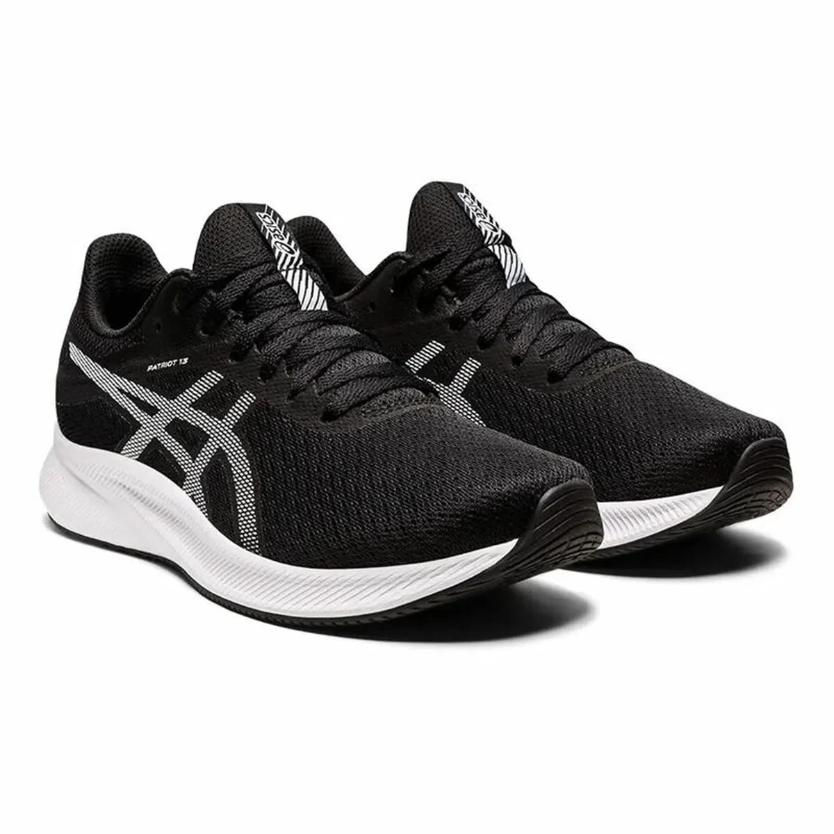 Zapatillas de Running para Adultos Asics Patriot 13 Negro