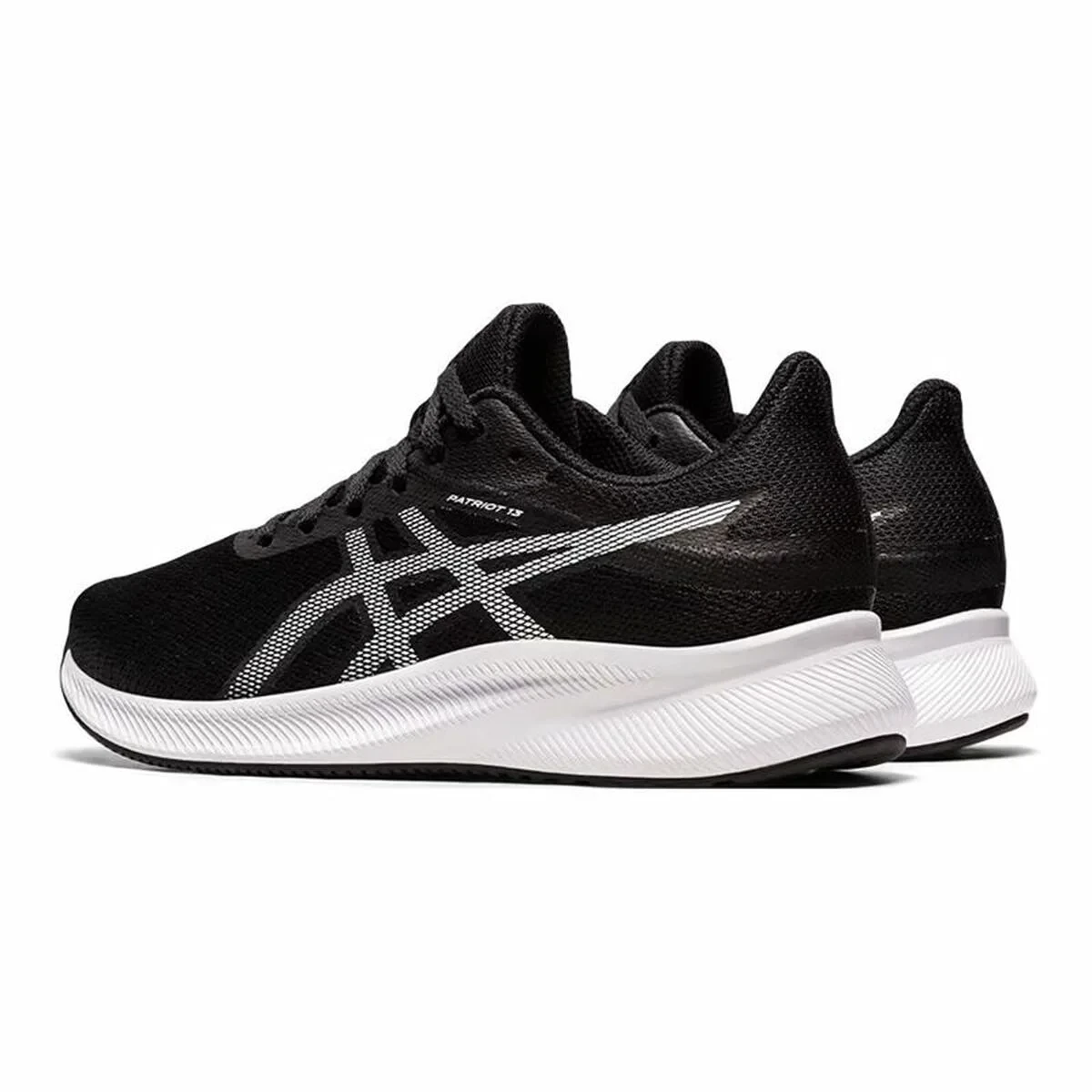 Zapatillas de Running para Adultos Asics Patriot 13 Negro
