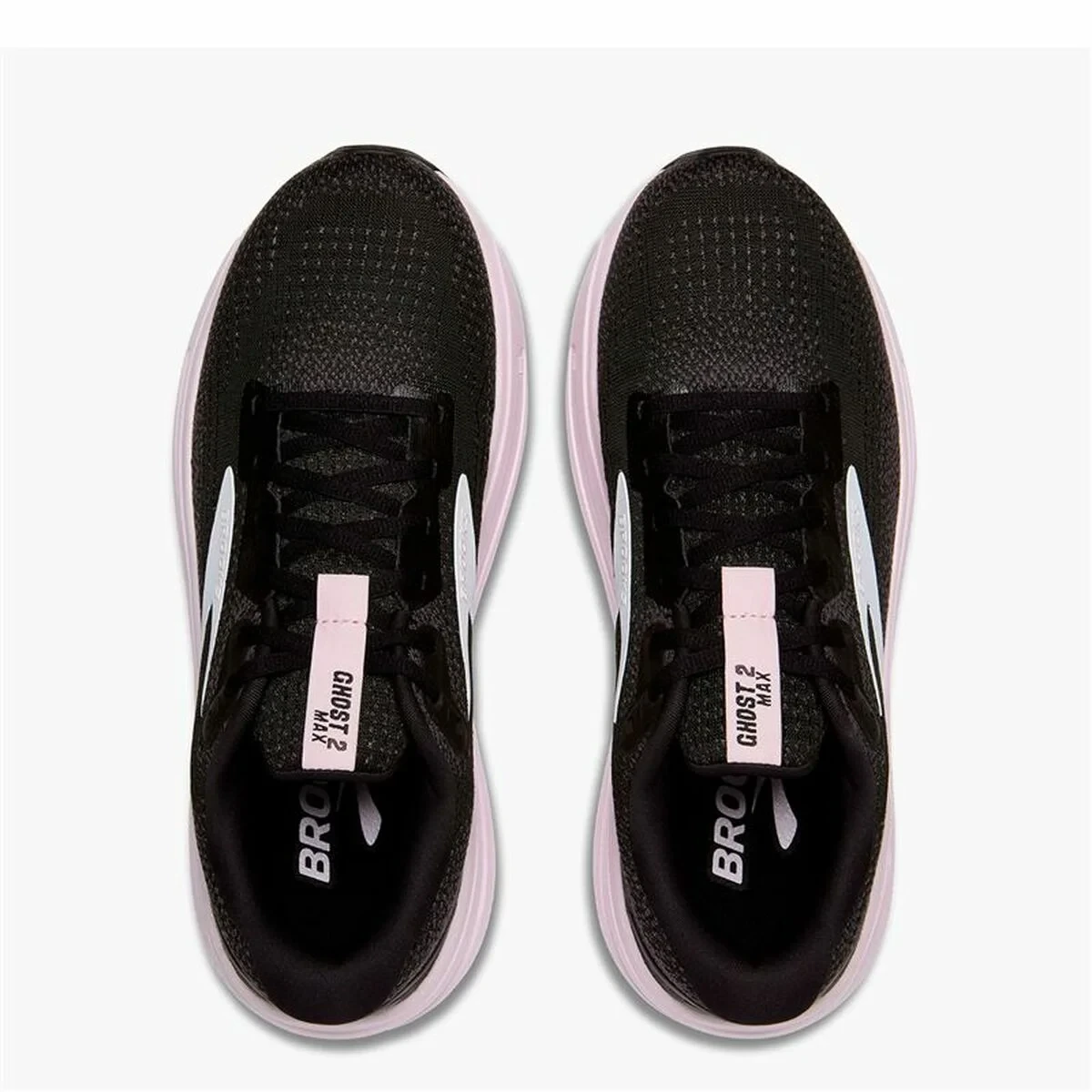 Zapatillas de Running para Adultos Brooks Ghost Max 2 Negro Rosa