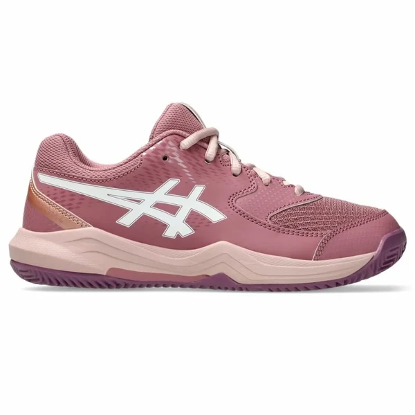 Zapatillas de Padel para Adultos Asics Gel-Dedicate 8 Padel Gs Morado Rosa