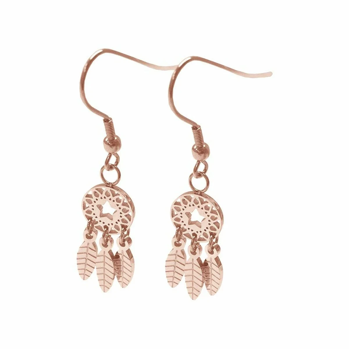 Pendientes Mujer CO88 Collection 8CE-70002 Oro Rosa