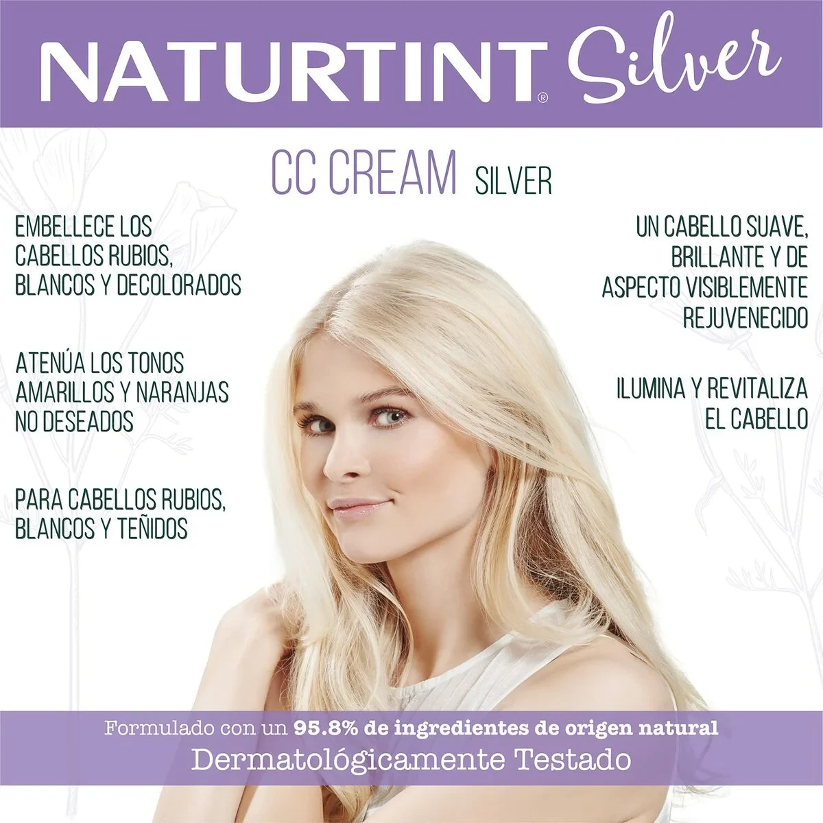 Mascarilla Capilar Naturtint SILVER 200 ml