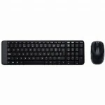 Teclado y Ratón Logitech 920-003168 Negro QWERTY