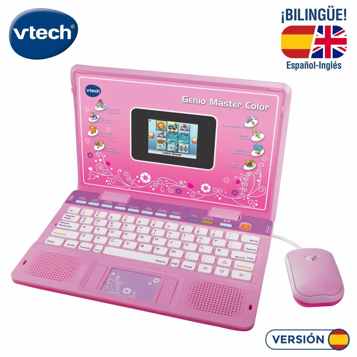 Ordenador de juguete Vtech 80-133867-122 Rosa