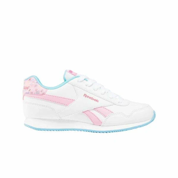 Zapatillas Deportivas Infantiles Reebok Royal Cl Jog 3.0 Blanco Rosa
