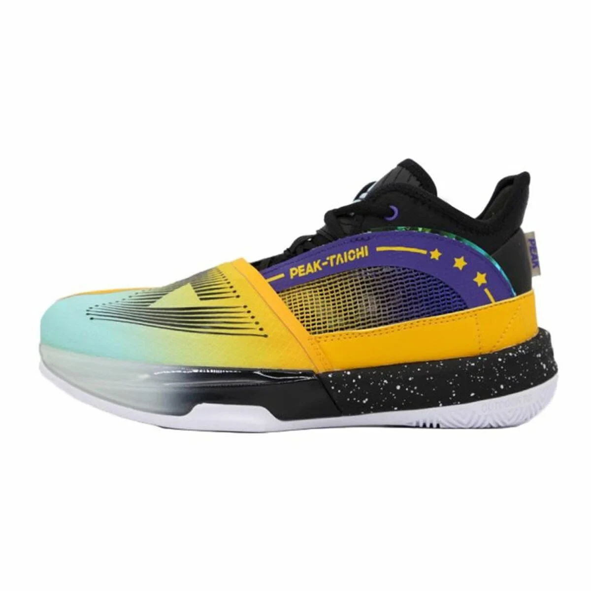 Zapatillas de Baloncesto para Niños Peak Big Triangle Kid Negro