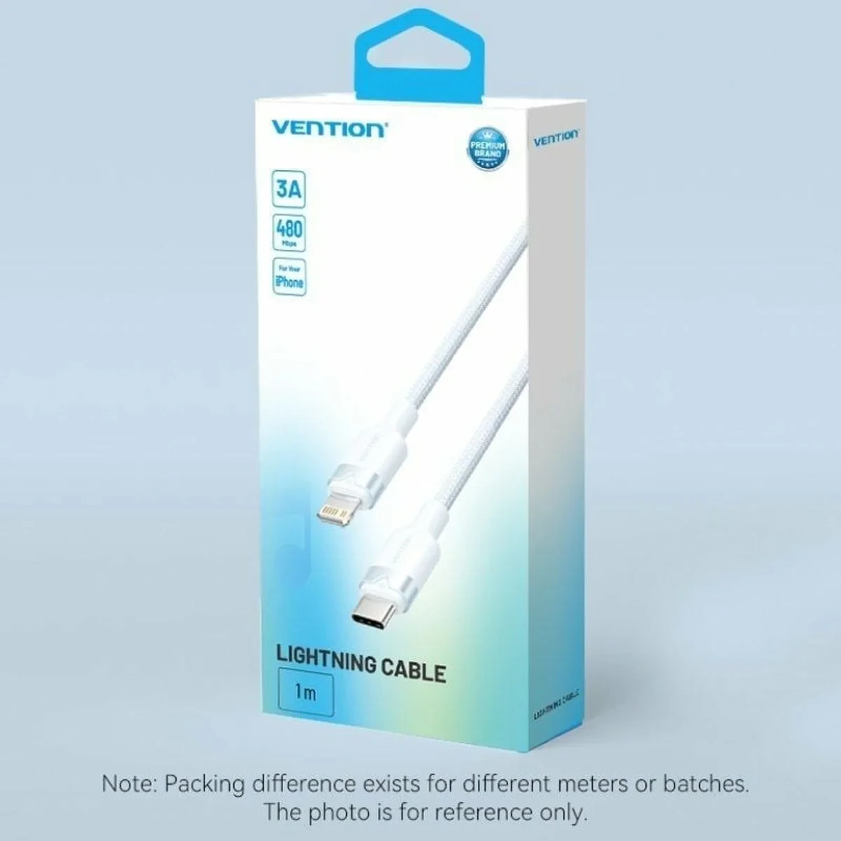 Cable USB a Lightning Vention LALBF 1 m