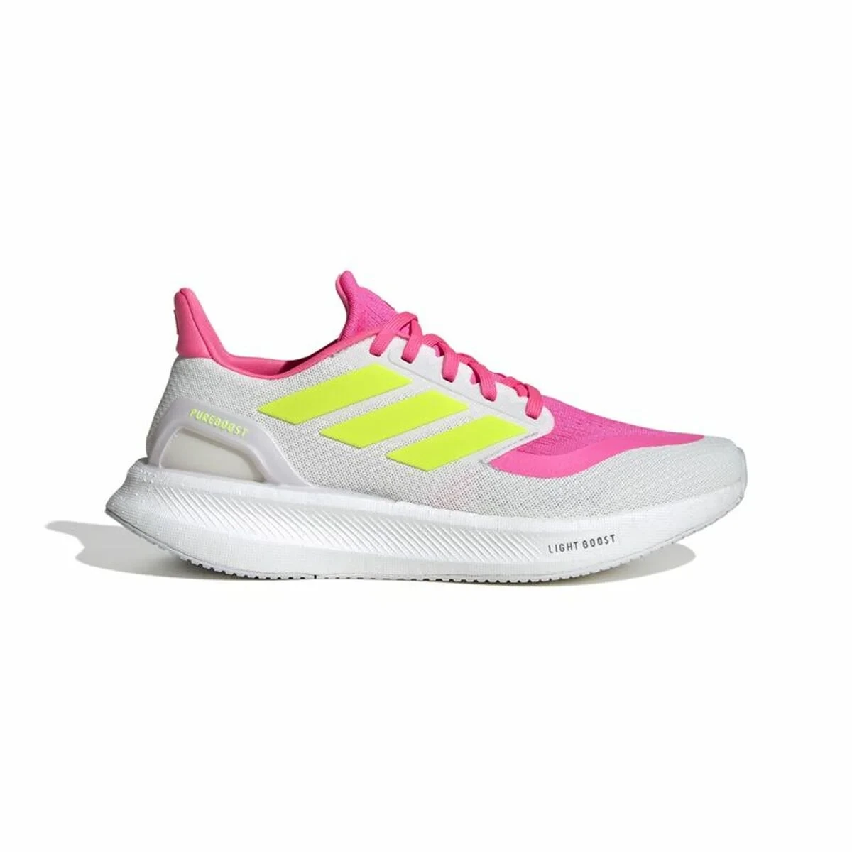 Zapatillas de Running para Adultos Adidas Pureboost 5 Blanco Rosa