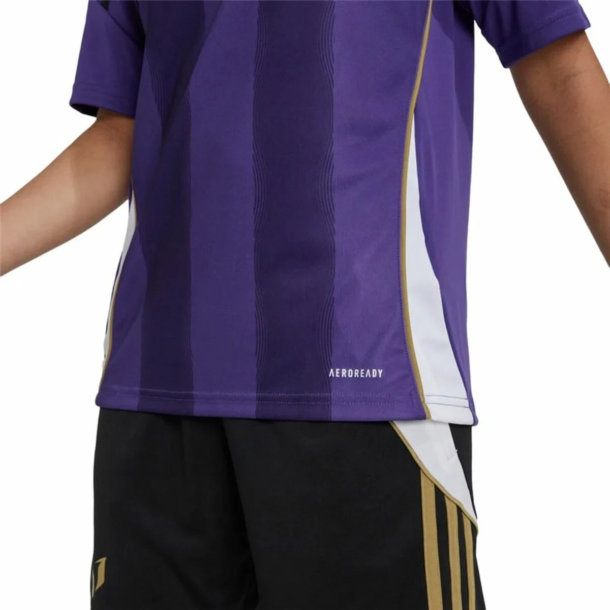 Camiseta de Fútbol Adidas Messi Training Morado