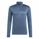 Camiseta de Manga Larga Hombre Adidas Multi Half Zip Ls Azul
